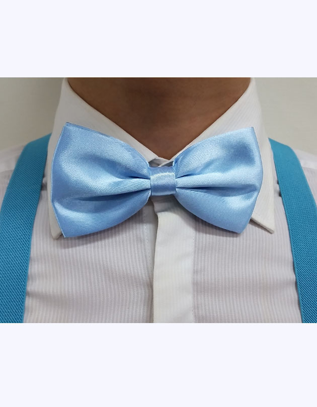 Bow Tie in Pastel Blue
